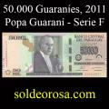 Billetes 2011 5- 50.000 Guaranes